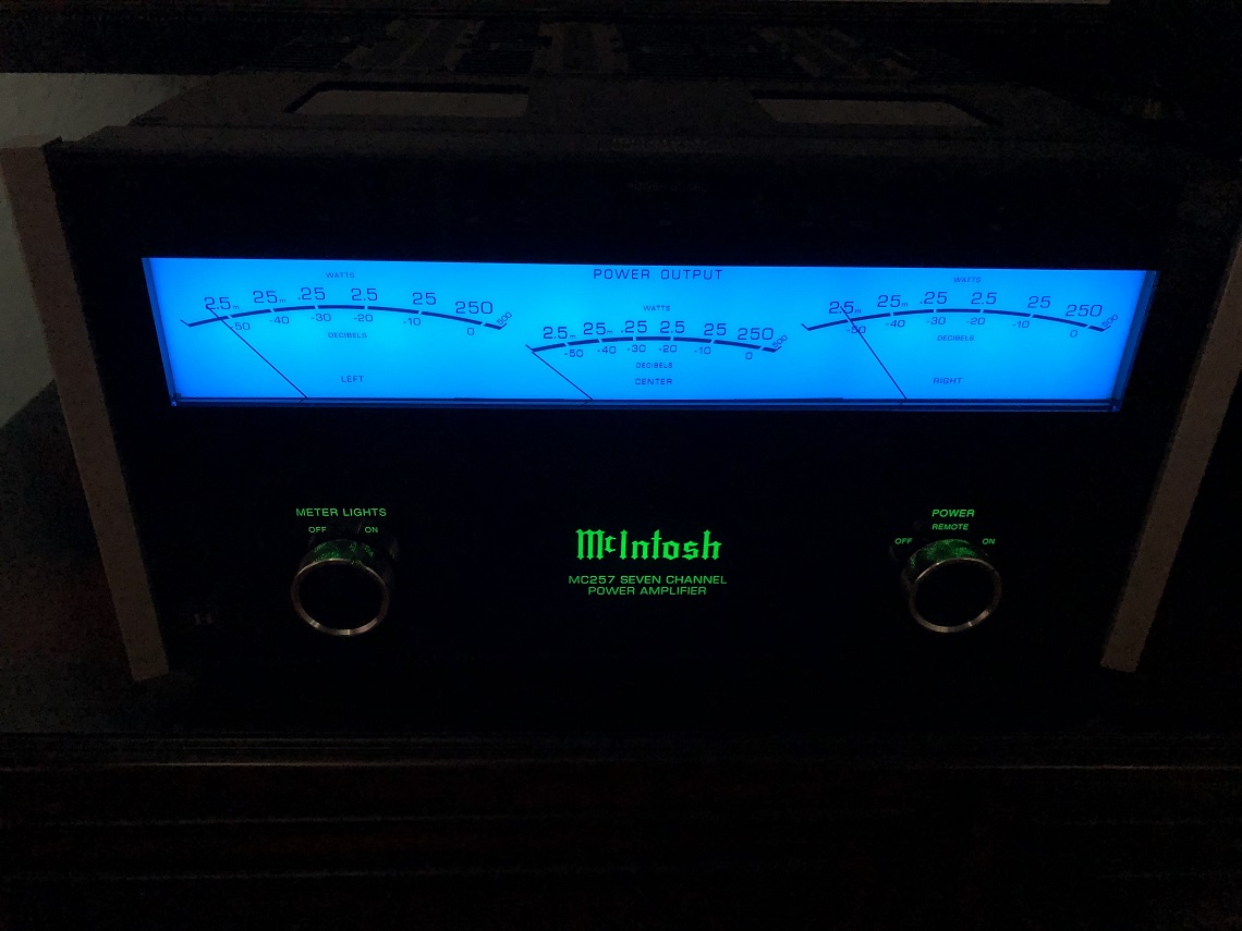 The McIntosh MC257 7-Channel Power Amplifier on our Showroom Floor