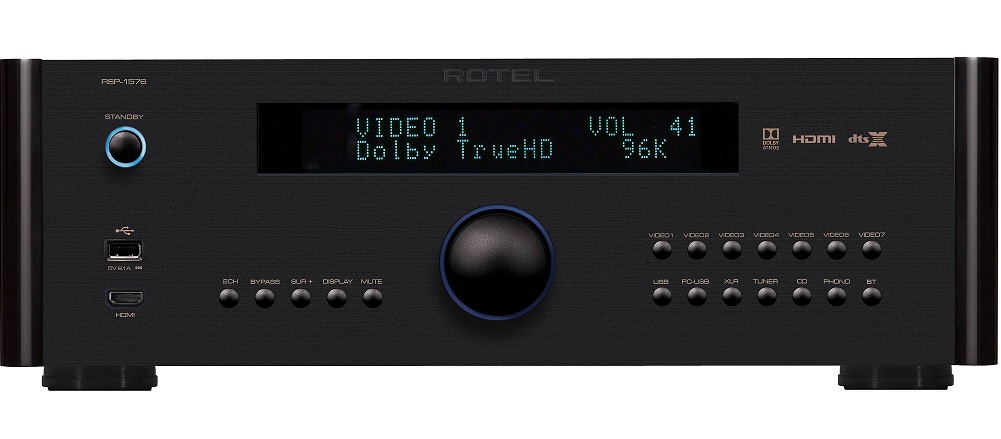 Rotel RSP-1576MKII Theater Processor Front