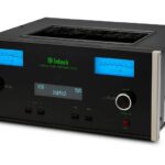 McIntosh Labs C2800 Preamplifier Front Angle Side
