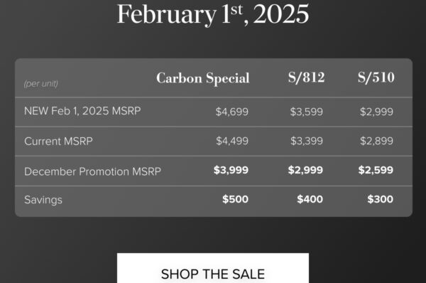 Serie S Prices Increase